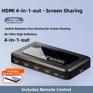 Samzhe | Bi-Directional 2-in-1 & 1-to-2 HDMI Switch 4K Support