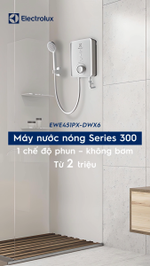 [MỚI] Máy nước nóng trực tiếp Electrolux UltimateHome 300 EWE451PX-DWX6 - Giao lắp 0Đ