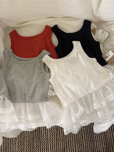 Lightweight Bow Design Baby Vest