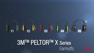 3M™ Peltor™ Over-the-Head Earmuffs X4A/37273(AAD)