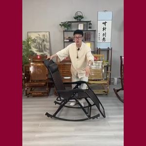 Comfortable Single Reclining Folding Chair