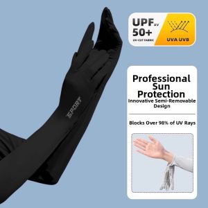 GUOQI | UV Protection Sunscreen Ice Silk Arm Sleeve