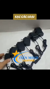 Củ sạc cục sạc dùng cho đèn đội đầu đèn tích điện nhiều mẫu nhu 1 chân 2 chân sạc type C...