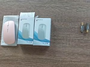 Chuột DZK01 Không Dây 2 Chế Độ Bluetooth / 2.4GHz Với Bộ Thu Nano - Chơi Game 1600 DPI - Click Im Lặng\ V82