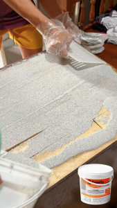 Epoxy Flooring Paint Marble Finish High Gloss Anti Scratch SmartLevel for Floor Furniture Tabletops