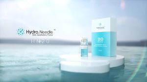 Hydra Needle 20 Pins CE Replacement Head 0.25mm 0.5mm 0.6mm 1.0mm Micro Titanium Microneedle roller Stamp derma roller  Hydra 20 Pin Micro Needle Titanium Tips Derma Needles Skin Care For Aging Whiten Bottle