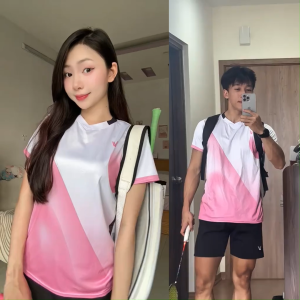 Áo Cầu Lông Quần Cầu Lông Bộ Cầu Lông Nam Nữ Chuyên Nghiệp Vải Thoáng Khí A816 - V Badwear