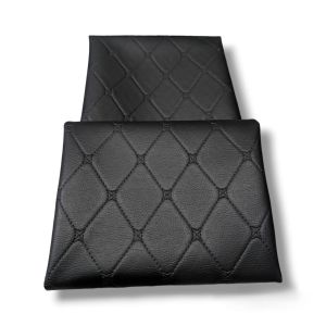 BLUE CARBON PREMIUM/ORIGINAL LEATHER MOTORCYCLE SEATCOVER