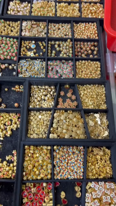 Stopper Merica Biji Lada 3gr Spacer Tali Senar Accessories Meronce Gelang Kalung Bahan Kerajinan DIY