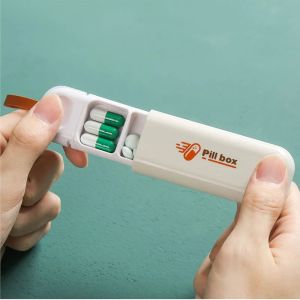 Mini Portable 3 Grids Pill Box Medicine Box Travel Outdoor Medicine Organizer Dispenser