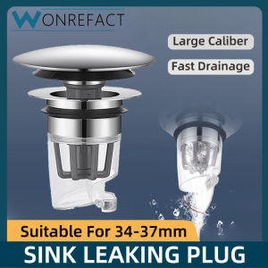 Wash Basin Sink Leaking Plug Face Wash Basin Universal Drain Accessories Bounce Filter Push Type Deodorant
