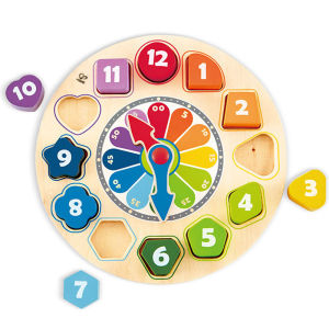Hape | Educational Clock Building Blocks 2-3 Years