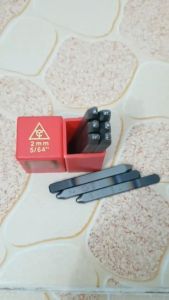 Bộ đục số đóng số 2mm - Xuôi trên mọi chất liệu
