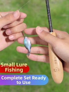 JINGZHANLI | Mini Micro Fishing Rod Set for Kids