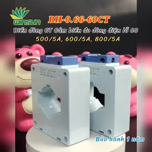 Biến dòng đo lường CT BH-0.66-60CT Phi 60 Winsun