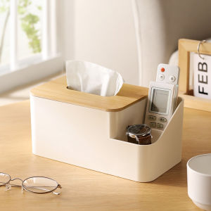 Household Tissue Box Living Room Coffee Dining Table Japanese Style Creative Napkin Storage