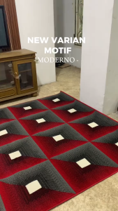 Karpet Permadani Moderno 190 x 260 cm VARIAN C Pilih Motif Anti Slip Karpet Area Rug Sintetis Elegan Karpet Machine-Made Bentuk Persegi Karpet Modern Colorful Dan Classical - Lazada
