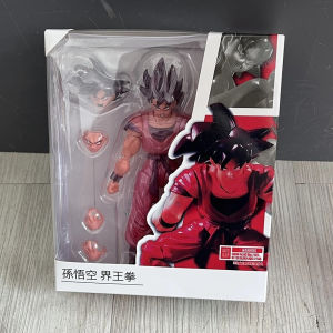 Bandai | Dragon Ball Z Son Goku Kaiouken Black Wukong Action Figure Anime S.H.Figuarts SHF Model Collection Toy Gifts