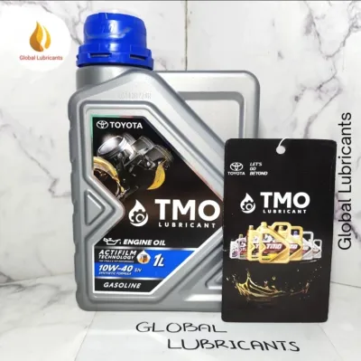 ALL NEW BARCODE! Toyota Motor Oil/ TMO Biru 10W-40 1 Liter (Oli Mesin Bensin)