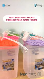 Ice Bucket Genoa Toples Gayung ES Murah Plastik Dengan Gayung 30 Liter 20 BPA FREE