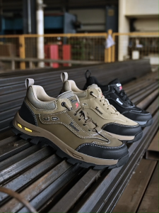 Tulldent  Safety Shoes  Anti -smashing Anti-puncture  Lightweight Breathable Safety Boots in black