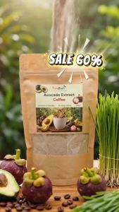 AVOCAFE EXTRACT COFFEE BUY 1 TAKE 1 Avocado exctract Barley grass Wheat gress Mangoosteen Stevia