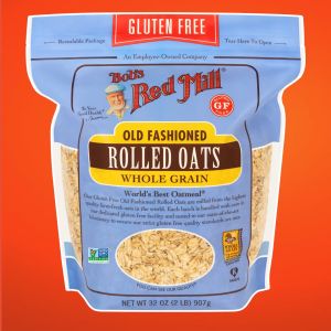 Bobs red Mill Gluten Free rolled oat |โรลโอ๊ต ข้าวโอ๊ตแผ่น รีดแบน ปราศจากกลูเตน 907g | Sunshine Market
