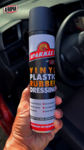 Vinyl Plastic Rubber Dressing for Motorcycle and Automotive - AEROPAK SPARKLE1 - 250ML