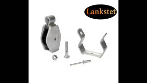 Extension Ladder Pulley Kit for Werner 31-12 - Replacement Pulley Assembly for Werner All Aluminum Extension Ladder (with Instruction Manual)