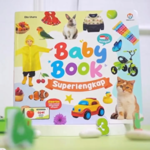 Buku Anak Baby Book Superlengkap Buku Bayi 0-12 Bulan Buku Boardbook Edukasi Anak - Ziyadbooks