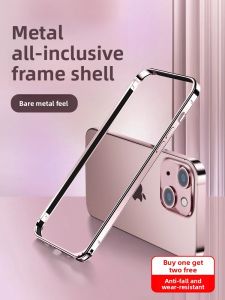 LUXUAN | Metal Frame & Shockproof Case for iPhone 15 & 16 Ultra Thin Full Coverage Protective Case