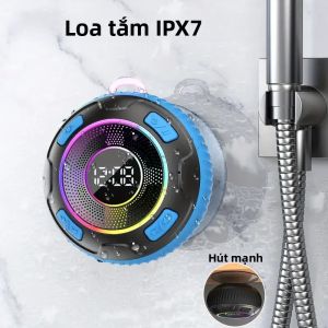 BÁO ĐỘNG! Loa Không Dây S5 2025 Chống Nước IPX7 Tích Hợp Mic Khử Tiếng Ồn ENC Loa Bluetooth Dùng Được Khi Tắm Có Loa Siêu Trầm Thời Lượng Pin 10 Giờ