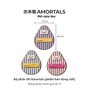 AMORTALS | Bộ Bông Phấn Đa Năng Mềm Dính