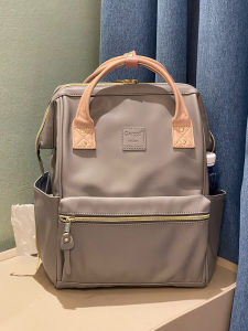 Gergxi Upgraded Leather Double Shoulder Bag Large Capacity Waterproof Computer Book Bag for Men and Women Multi-functional Travel Backpack Bogg Bag Review Baggi Sergio Georgini Bag Ggl Bag - Lazada