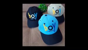 Topi Anak Baseball Bordir Karakter Kartun BOY ( 2 - 10 Tahun)