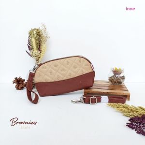 GFR - Brownies 2 in 1 bag By inoe tas selempang wanita /tas selempang murah tas selempang inoe/tas selempang bordir