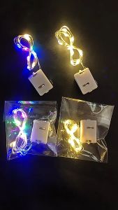 Lampu Hias Kawat Tumblr LED / Lampu Dekorasi 3 Mode Fairy String Light 1M/2M Lampu Natal Dekorasi