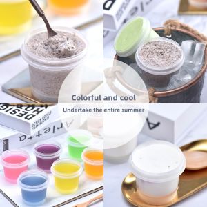 MONLEYTA | Food Grade Ice Cream Making Mold With Lid Home Use Self-Made Ice Cream Container Packed Cup For Making Ice Cream And Snow Cone
