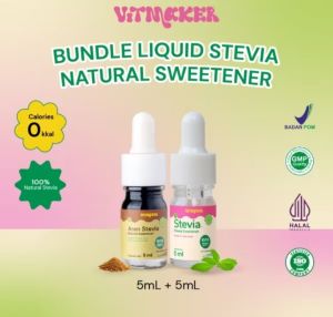 Liquid Stevia Natural Sweetener 15 m pemanis alami 0 kalori