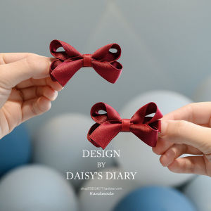 Knot Hairpin Childrens Hair Clip 2025 New Model Fringe Hair Clip Girls Hair Accessories Korean Style Butterfly Knot Hairband