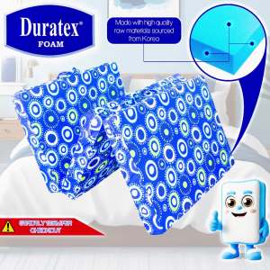 Duratex Foam Trifold Bed Mattress 2/4 Inches