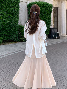 Áo Khoác Lụa Chống Nắng Kiểu Pháp Độc Đáo Cho Nữ Mùa Hè Áo Khoác Ngoài Dài Tay Thoáng Khí Bằng Vải Voan Mỏng Có Thể Mặc Bên Ngoài Váy