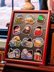 Big Gallery Great Artist Series Acrylic Ref Magnets 65/80mm