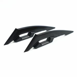 1 pair Motorcycle Aero Wings Universal Front Rear Spoiler Kit for 250SR Ninja 400 R3 GSXR Carbon Fiber Style Airflow Stabilizer