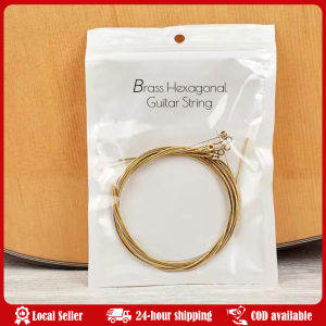 6Pcs/Set Acoustic Guitar Strings Rainbow Colorful Guitar Strings E-A For Acoustic Folk Guitar Classic Guitar Multi Color Parts Original Guitar Strings High Quality Replacement Guitar Strings 1 To 6 Steel Strings Advanced Folk Guitar Accessories