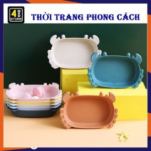 Đĩa Nhựa Đựng Thức Ăn Hình Con Cua Dễ Thương Khay Đựng Đồ Ăn Vặt Hoa Quả Đĩa Decor Để Bàn - Đĩa Decor Đựng Bánh Kẹo - Dĩa Đựng Thức Ăn
