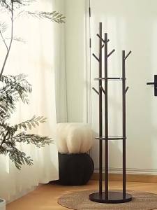 Rotating Floor Standing Coat Rack