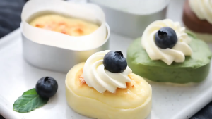 Oval Mousse Ring Cheese Cake Mold Semi Cooked Cheese Cake Mould Kertas Roti Paper Anti Lengket