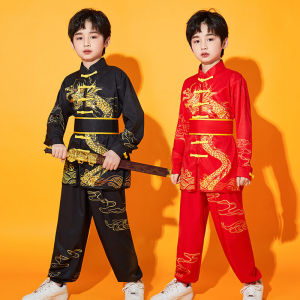 Martial Arts Competition Training Clothes Student Performance Kung Fu Competition Lion Dance Waist Drum Martial Arts Uniform