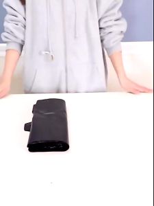 ถูกมาก! ถุงพลาสติกดำ ถูกตั้ง ถุงหูหิ้วดำ ชนิดหนา 32*52 ซม. พร้อมส่ง